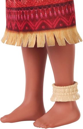 Lalka Disney Moana 2 księżniczka Vaiana 2 w sukience z akcesoriami 26 cm