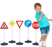 Znaki drogowe duże zestaw do nauki dla dzieci 5 szt Klein
