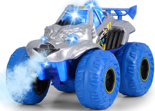 Arctic Ice Monster pojazd z prawdziwą parą samochód terenowy tygrys szablozębny