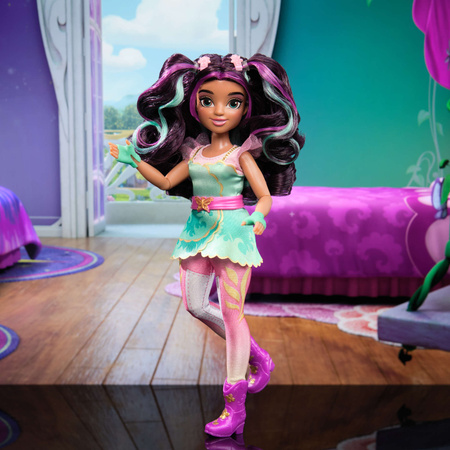 Unicorn Academy Zestaw Lalka Ava 24 cm + Jednorożec Leaf + akcesoria