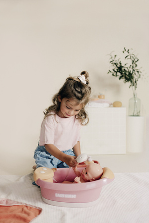 Baby Nurse Zestaw do kąpieli dla Lalek dla Małych Opiekunek wanienka ze spa i akcesoria