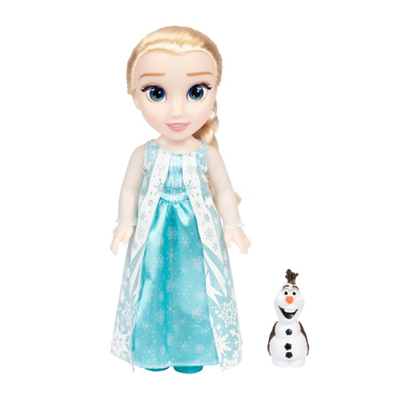 Lalka Disney Princess Śpiewająca Księżniczka Elsa Kraina Lodu Frozen lalka 35 cm "Let it go"