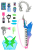 Monster High Zestaw Elektryzujący styl Amped Up Frankie Stein Lalka 29 cm + akcesoria rockowe