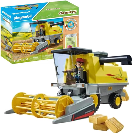Playmobil Country żółty Kombajn wiejski 41 elementów 