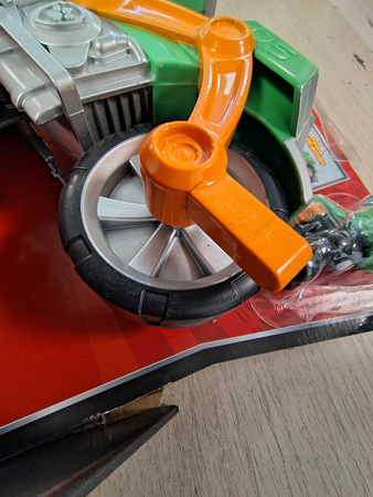 OUTLET Psi Patrol Moto Pups Rocky figurka i motocykl deluxe Spin Master PRODUKT WADLIWY