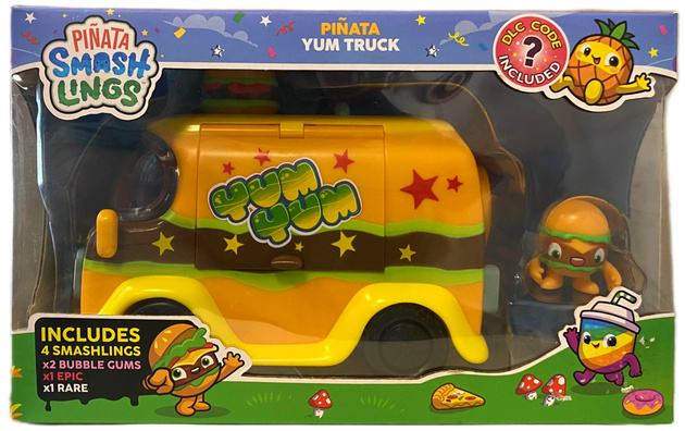 Zestaw Pinata SmashLings Pinata Yum Truck foodtruck+ 4 figurki