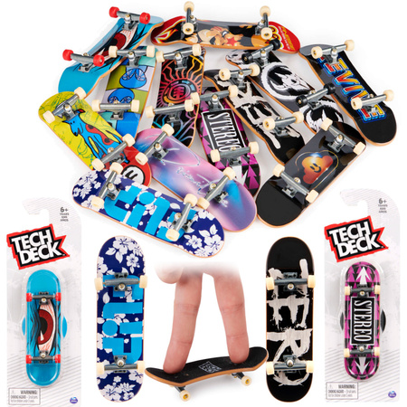 Fingerboard deskorolka 2 szt  Oko Flip Finesse Stereo Revive autentyczny wzór MIX - wysyłka losowa Tech Deck