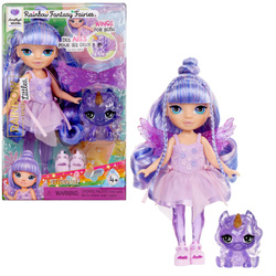 Zestaw Lalka Rainbow High Littles Rainbow Fantasy Fairies Amethyst Willow + akcesoria