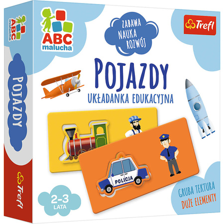 Trefl ABC Malucha Pojazdy układanka 