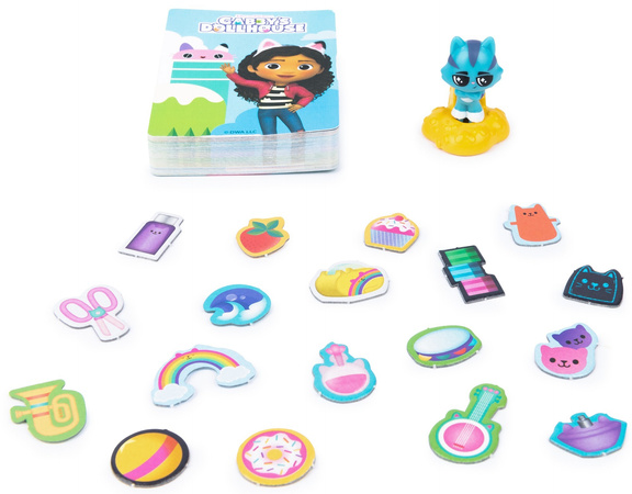 Koci Domek Gabi gra karciana Match-ical oraz Figurka niespodzianka z akcesoriami