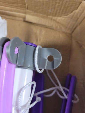 OUTLET Deska do prasowania żelazko suszarka kosz duży zestaw dla dzieci WADLIWA