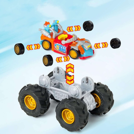 Zestaw T-Racers Power Trucks Mega Striker oraz Turbo Digger Pojazdy 2w1