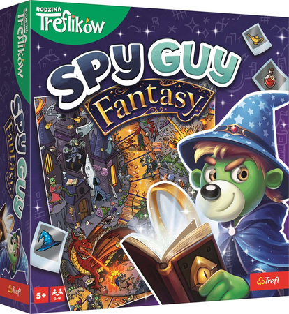 Trefl Gra Detektyw Spy Guy Fantasy Rodzina Treflików Rodzinna Planszowa Towarzyska