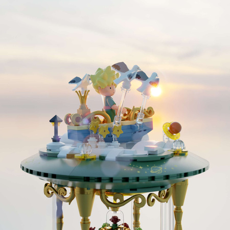 Klocki konstrukcyjne Pantasy Mały Książę Klepsydra 666 elementów