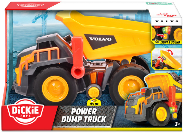 Wywrotka Volvo Construction światło i dźwięk