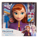 Lalka Głowa do czesania i stylizacji włosów Księżniczka Disney Anna Kraina Lodu +akcesoria 