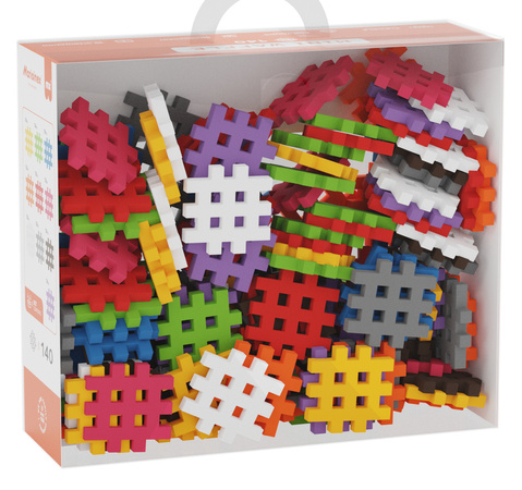 Klocki konstrukcyjne Mini Waffle 140 elementów Marioinex