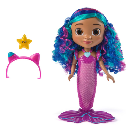 Koci Domek Gabi Film Śpiewająca Lalka Syrenka Gabi Mermaid Gabby's Dollhouse the Movie Światło Dźwięk