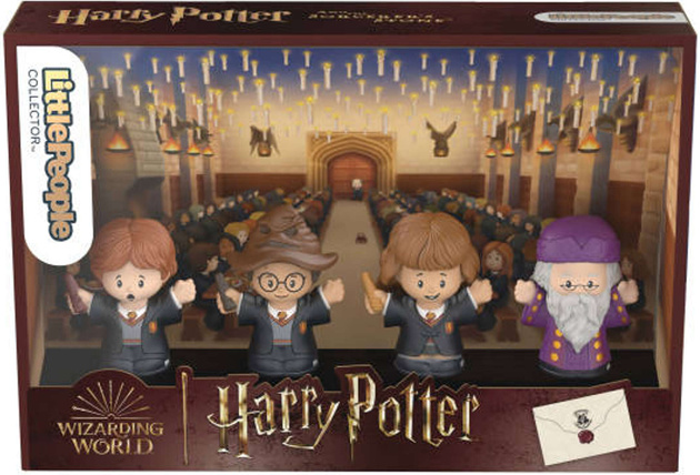 Harry Potter i Kamień Filozoficzny Zestaw 4 figurki kolekcjonerskie czarodzieje