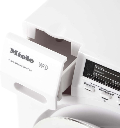 Duża Pralka automatyczna Miele na wodę obracany bęben z dźwiękiem dla dzieci 26 cm Klein