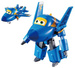 Super Wings Figurki Transformujące samolot robot Jerome (Lotek) i Jett (Dżetek)