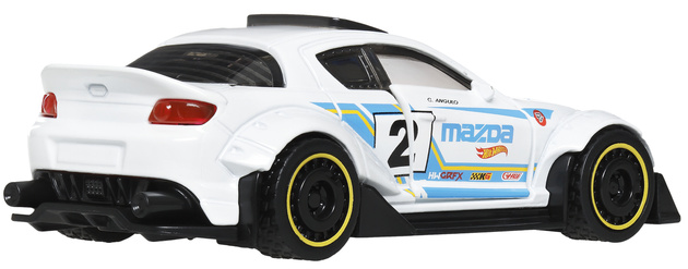 Hot Wheels Pull-Back Speeders auto 2004 Mazda RX-8 Custom