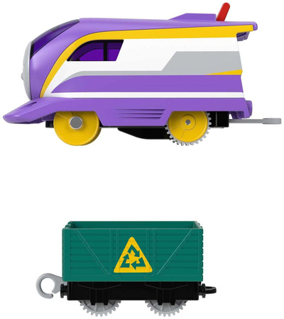 Tomek i Przyjaciele zmotoryzowana lokomotywa Kana + wagonik