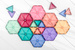 CONNETIX Pastel Geometry Pack Kreatywne klocki magnetyczne 40 elementów