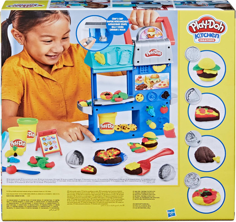 Play Doh ciastolina modelina zestaw kreatywny Restauracja Kitchen Creations