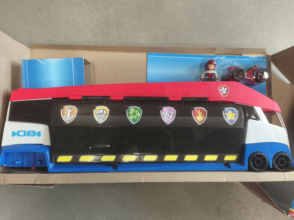 OUTLET Psi Patrol Wielki Patrolowiec 2.0 Ciężarówka + quad Rydera USZKODZONY