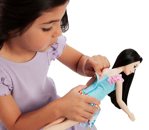 Barbie lalka Moja pierwsza Barbie szatynka duża 34 cm