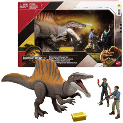Jurassic World Odrodzenie Zestaw Figurka Dinozaur Spinosaurus + akcesoria Jurassic World Rebirth