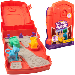 Piasek Kinetyczny plastyczny Kinetic Sand zestaw Walizka Sandy Farm + akcesoria