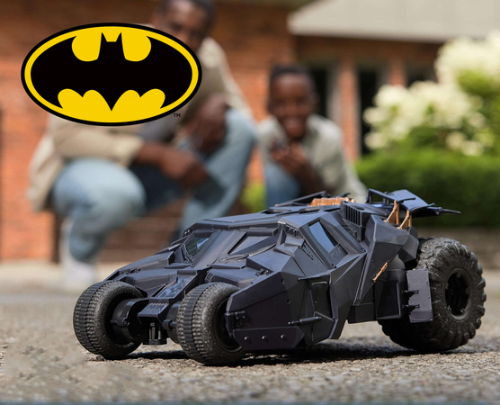 Batmobile Zdalnie sterowany pojazd DC Comics Tumbler RC z trylogii Mrocznego Rycerza 1:15 30 Cm
