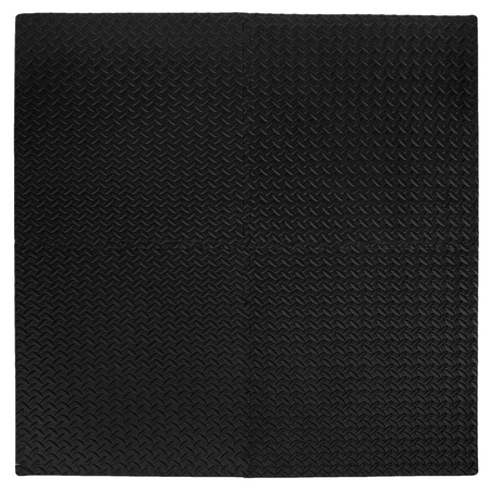 Humbi Mata piankowa puzzle piankowe fitness 4 szt. czarny 120 x 120 x 1 cm
