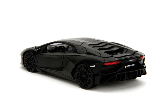 Fast Furious pojazd Shaw's Lamborghini Aventad czarny