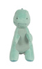 Urocza maskotka przytulanka zielony dinozaur 16 cm