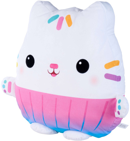 Koci Domek Gabi Miękka Duża Poduszka Łakotek Cakey Cat 50cm Gabby's Dollhouse