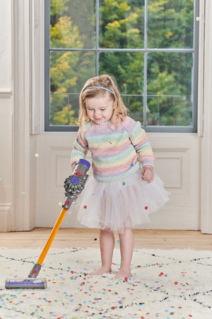 OUTLET Odkurzacz dla dzieci Dyson bezprzewodowy pionowy z dźwiękiem Casdon WADLIWY