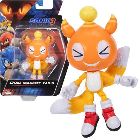 Figurka Sonic Chao Mascot Tails ruchoma Sonic 3 The Hedgehog 13 cm
