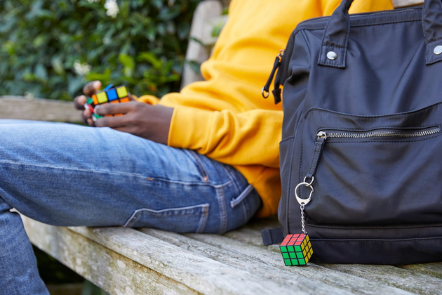 Oryginalna Kostka Rubika Rubik's Classic (kostka + breloczek) + Puzzle Kostka Rubika Rubik's Cube 50-lecie 300 Elementów