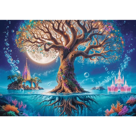 Puzzle 500 Tea Time Magiczne drzewo
