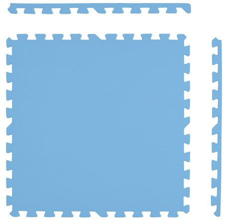 Humbi Mata piankowa Puzzle piankowe 180 x 180 x 1cm 9 szt.