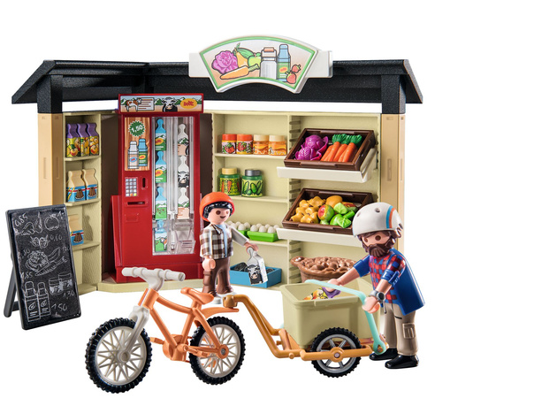 Playmobil Country Zestaw Wiejski sklep całodobowy 83 elementy