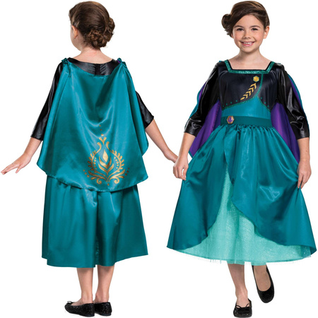 Strój karnawałowy Disney Kraina Lodu Anna Frozen Księżniczka 109-123 cm (5-6 lat)