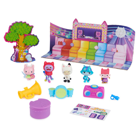 Koci Domek Gabi Zestaw muzyczny Gabby's Dollhouse figurki + akcesoria