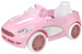 EVO Samochód dla dziecka auto na akumulator kabriolet cabrio różowy ze światłami i dźwiękami