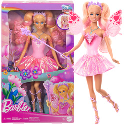 Lalka Barbie wróżka zestaw zmiana koloru color change ze skrzydłami