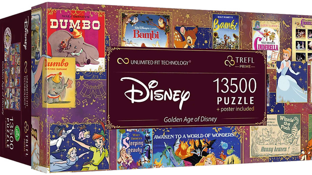 Puzzle Trefl 13500 Złota Era Disney's Golden Age of Disney UFT 