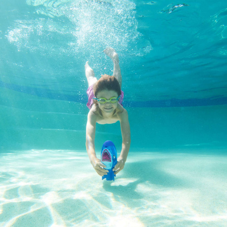 SwimWays zabawki do wody kąpieli wanny Orka i rybki oraz torpeda Shark Rocket do nurkowania